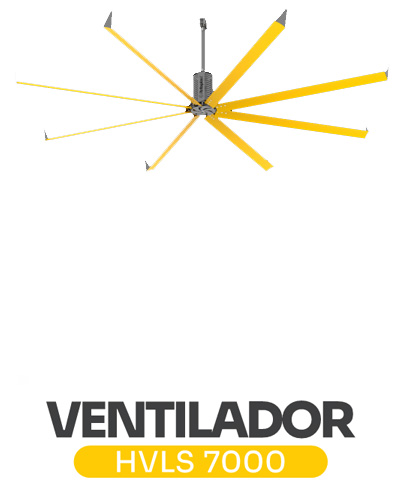 VENTILADOR HVLS 7000